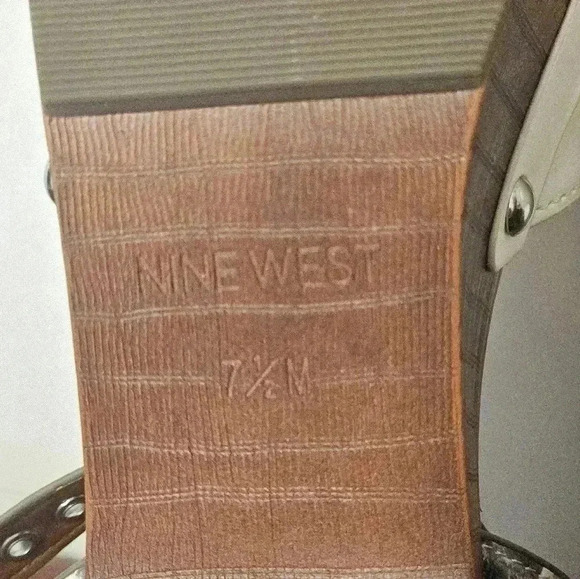 Nine West Jayce platform sandals Size 7.5 - Picture 12 of 12